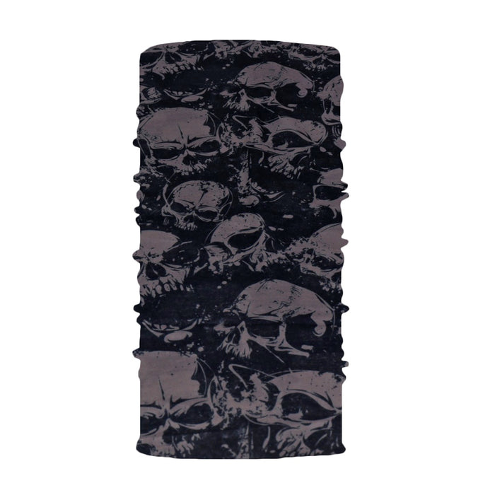 TP Multifunktionstuch, Bandana Schlauchschal, als UV-Schutz, Outdoor Halstuch oder Stirnband, unisex skull 3