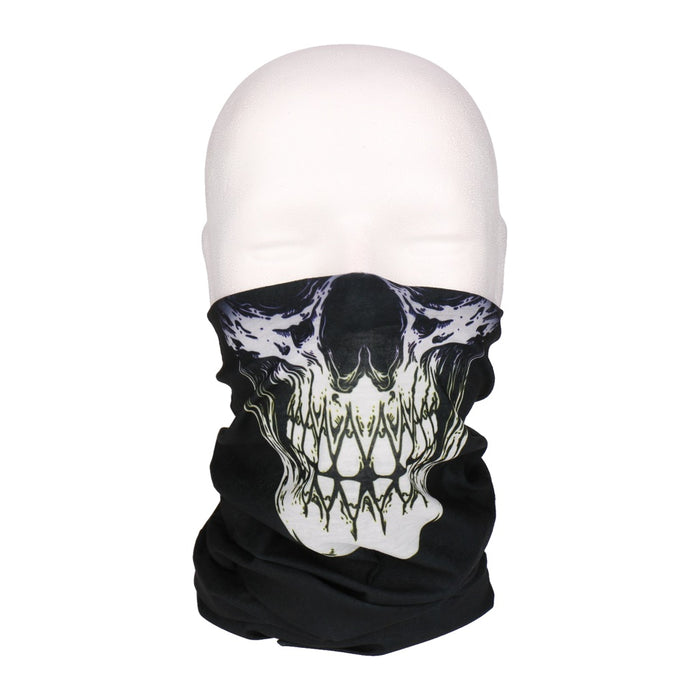 TP Multifunktionstuch, Bandana Schlauchschal, als UV-Schutz, Outdoor Halstuch oder Stirnband, unisex skull 1