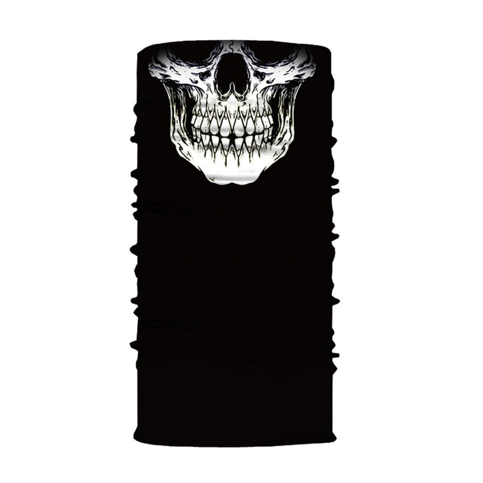 TP Multifunktionstuch, Bandana Schlauchschal, als UV-Schutz, Outdoor Halstuch oder Stirnband, unisex skull 1