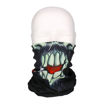 Multifunktionstuch, Bandana Schlauchschal, als UV-Schutz, Outdoor Halstuch oder Stirnband, unisex smoking monkey