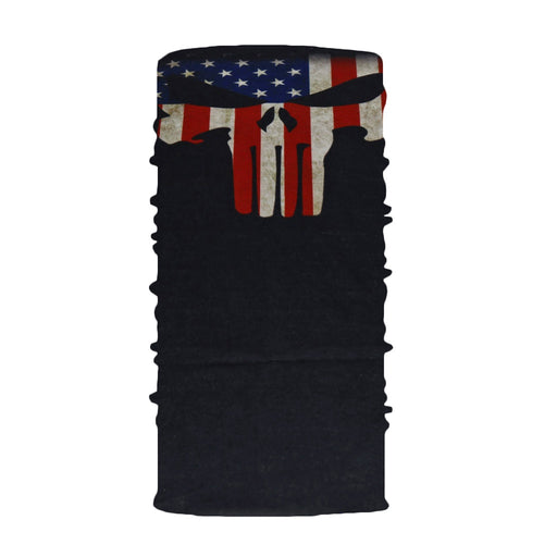 Produktbild Multifunktionstuch - TP Multifunktionstuch, Bandana Schlauchschal, als UV-Schutz, Outdoor Halstuch oder Stirnband, unisex usa punisher