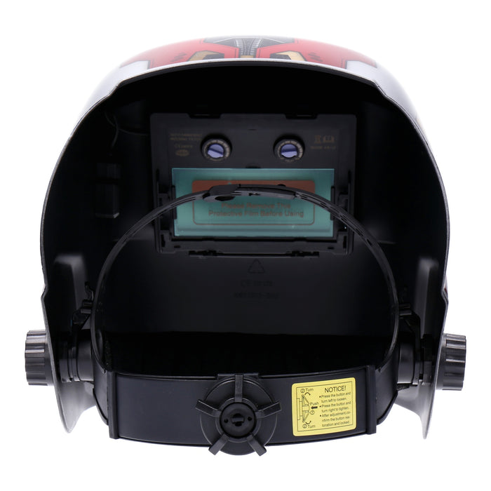 TP Automatik Solar Schweißhelm, Iron Man Verdunke  lung, Feuerhemmend, schnelle Schaltzeiten
