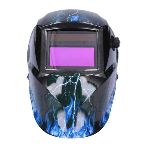 Produktbild Brandschutzeinheit - TP Automatik Solar Schweißhelm mit UV-Schutz, auto Verdunkelung, Feuerhemmend, schnelle Schaltzeiten- Lightning (1609-A)