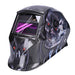 TP Automatik Solar Schweißhelm mit UV-Schutz, auto Verdunkelung, Feuerhemmend, schnelle Schaltzeiten- Terminator (1612-A)