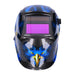 TP Automatik Solar Schweißhelm mit UV-Schutz, auto Verdunkelung, Feuerhemmend, schnelle Schaltzeiten- Blue Eagle (1624-A)