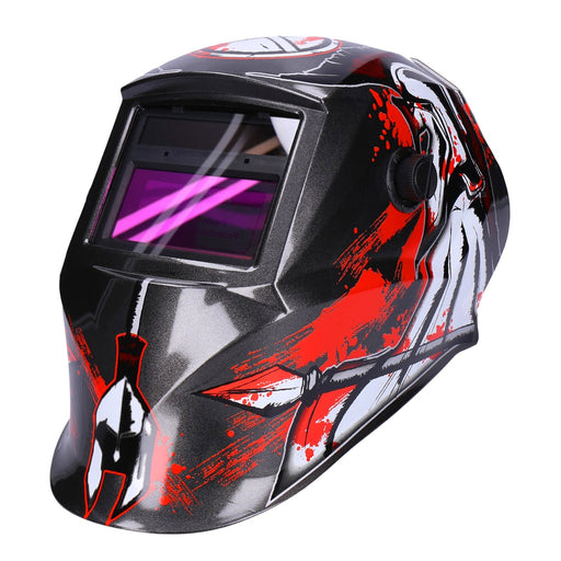 Produktbild Schweißhelm - TP Automatik Solar Schweißhelm mit UV-Schutz, auto Verdunkelung, Feuerhemmend, schnelle Schaltzeiten- Warrior (1630-A)