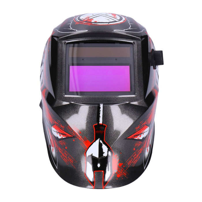 TP Automatik Solar Schweißhelm mit UV-Schutz, auto Verdunkelung, Feuerhemmend, schnelle Schaltzeiten- Warrior (1630-A)