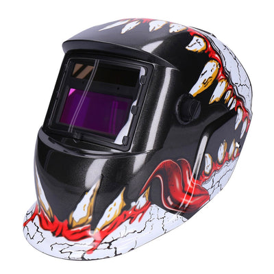 Automatik Solar Schweißhelm mit UV-Schutz, auto Verdunkelung, Feuerhemmend, schnelle Schaltzeiten- Big Bite (1634-A)