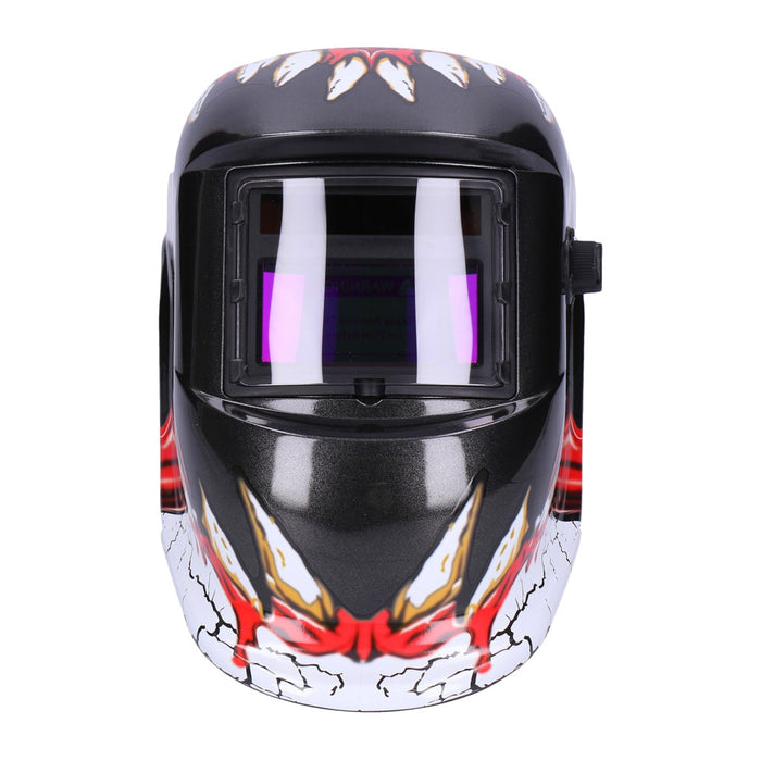 TP Automatik Solar Schweißhelm mit UV-Schutz, auto Verdunkelung, Feuerhemmend, schnelle Schaltzeiten- Big Bite (1634-A)