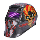 TP Automatik Solar Schweißhelm mit UV-Schutz, auto Verdunkelung, Feuerhemmend, schnelle Schaltzeiten- Skull 2 (1647-A)