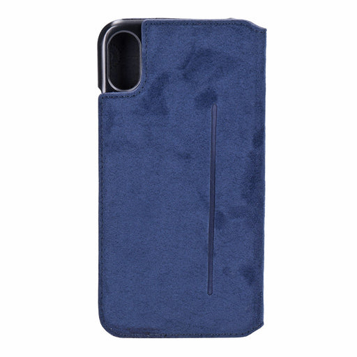 Produktbild Smartphone-Hülle - Bugatti Leder Flipcase für iPhone X in blau