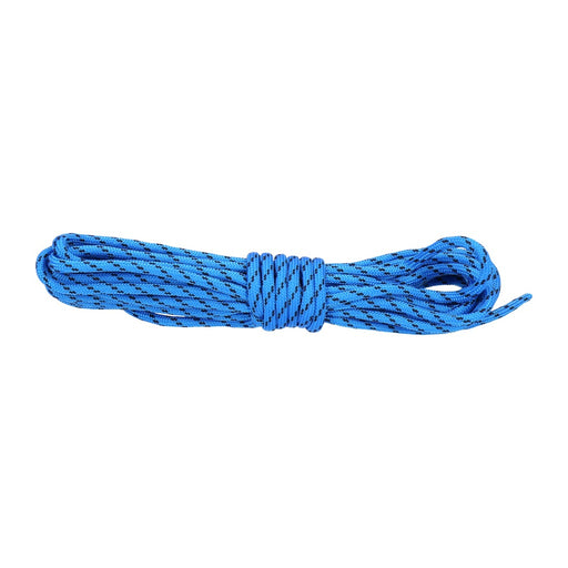 Produktbild Abspannleine - Paracord 550lb Nylon Seil, Abspannseil für Camping Fallschirmschnur, reißfest - 4mm, 249 Kg (5 Meter) Blau #108