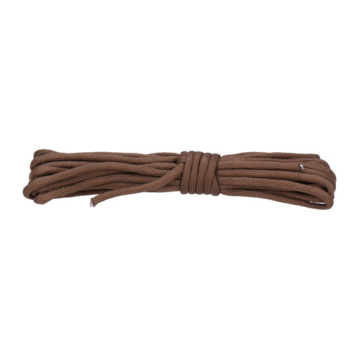 Produktbild Abspannleine - Paracord 550lb Nylon Seil, Abspannseil für Camping Fallschirmschnur, reißfest - 4mm, 249 Kg (5 Meter) Braun #211