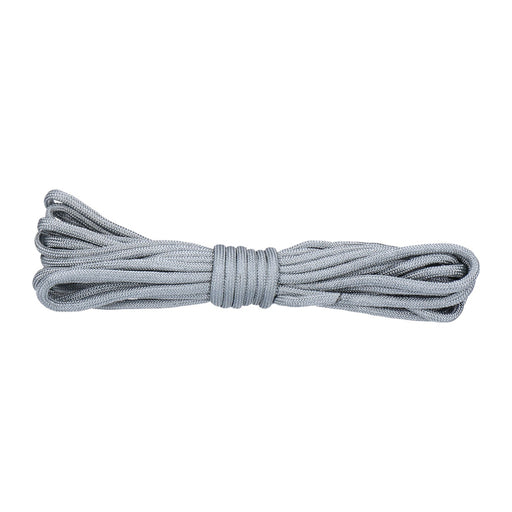 Produktbild Abspannleine - Paracord 550lb Nylon Seil, Abspannseil für Camping Fallschirmschnur, reißfest - 4mm, 249 Kg (5 Meter) Dunkelgrau #167