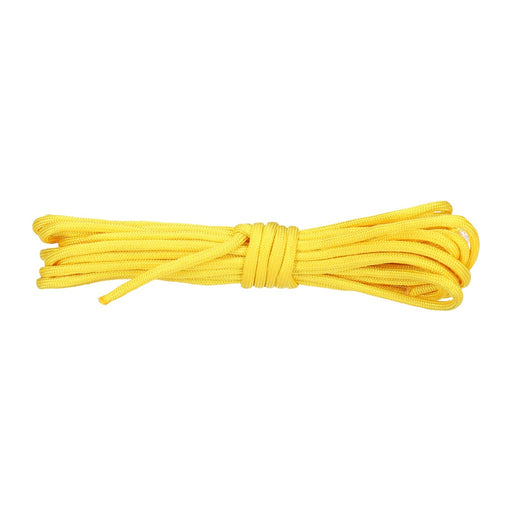 Produktbild Abspannleine - Paracord 550lb Nylon Seil, Abspannseil für Camping Fallschirmschnur, reißfest - 4mm, 249 Kg (5 Meter) Gelb #170