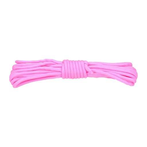 Produktbild Abspannleine - Paracord 550lb Nylon Seil, Abspannseil für Camping Fallschirmschnur, reißfest - 4mm, 249 Kg (5 Meter) Pink #163