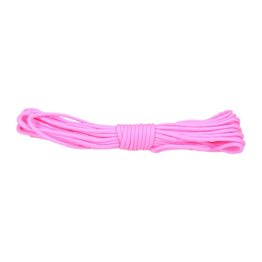 Produktbild Abspannleine - Paracord 550lb Nylon Seil, Abspannseil für Camping Fallschirmschnur reißfest - 4mm, 249 Kg (10 Meter) Pink #163