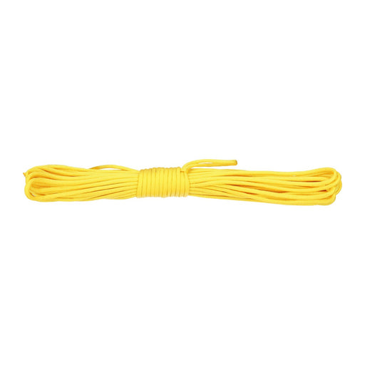 Produktbild Abspannleine - Paracord 550lb Nylon Seil, Abspannseil für Camping Fallschirmschnur reißfest - 4mm, 249 Kg (15 Meter) Gelb #170