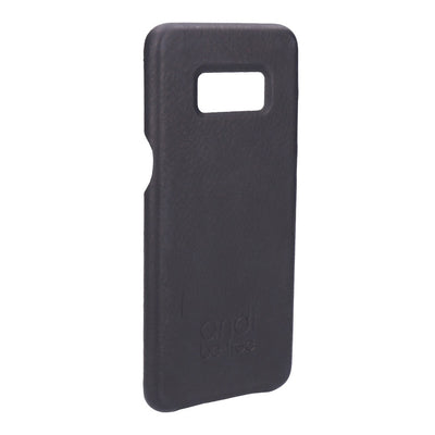 Leder Backcover für Samsung Galaxy S8 in schwarz