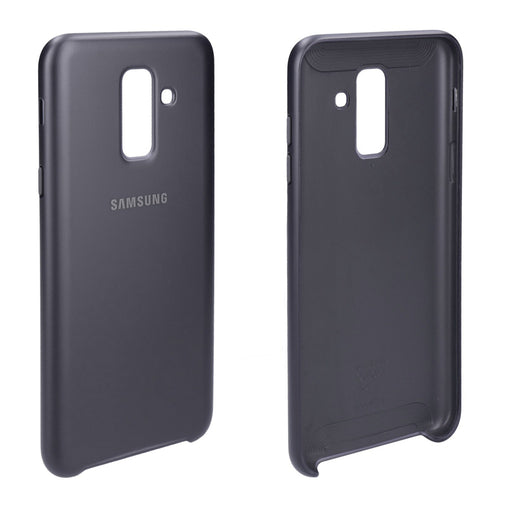 Produktbild Smartphone-Hülle - Samsung Dual Layer Cover für Galaxy A6+ 2018 schwarz