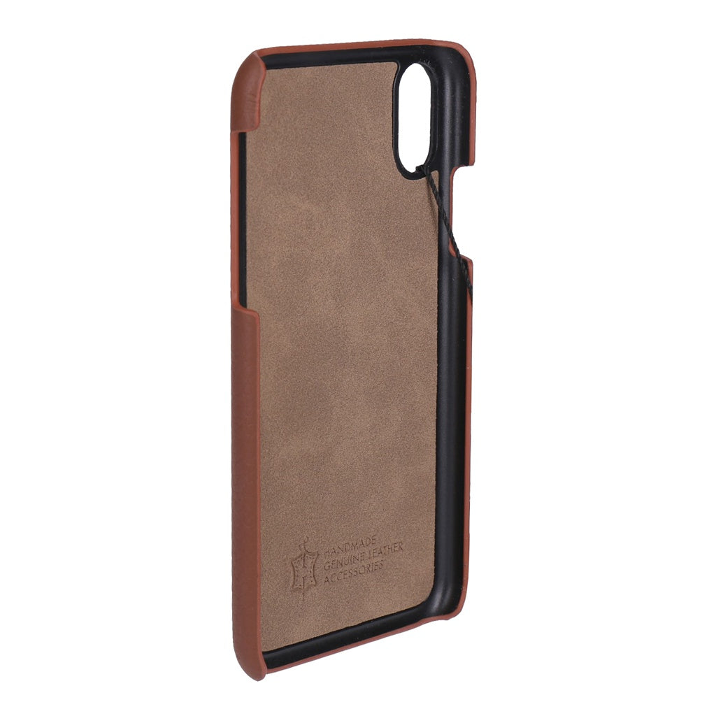 Produktbild Smartphone-Hülle - Mike Galeli Back Case Lenny Schutzhülle für Apple iPhone X Cappuccino-braun