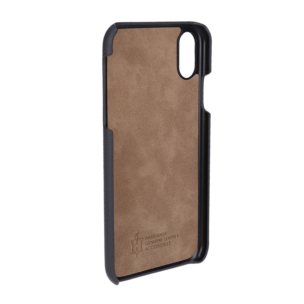 Produktbild Smartphone-Hülle - Mike Galeli Leder Backcase für iPhone XR in Lenny grau