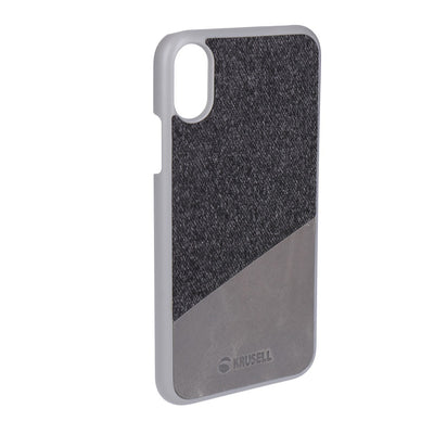 Backcover für iPhone Xs in grau