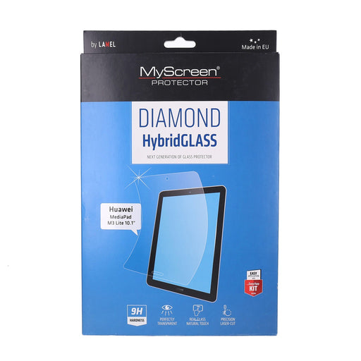 Produktbild Displayschutzglas - MyScreen Diamond HybridGlass Displayschutzglas für Huawei MediaPad M3 Lite 10,1''