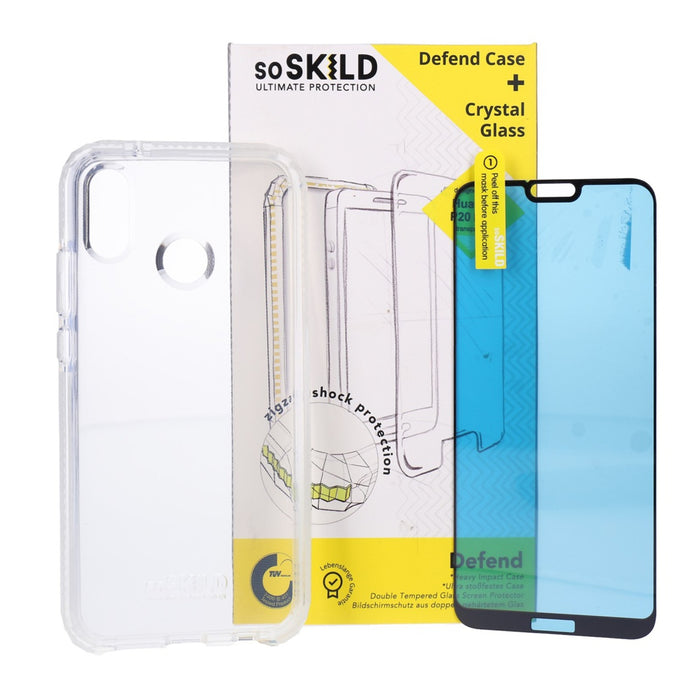 SoSkild Defend Heavy Impact Case Huawei P20 Lite transparent - Schutzhülle & Displayschutz