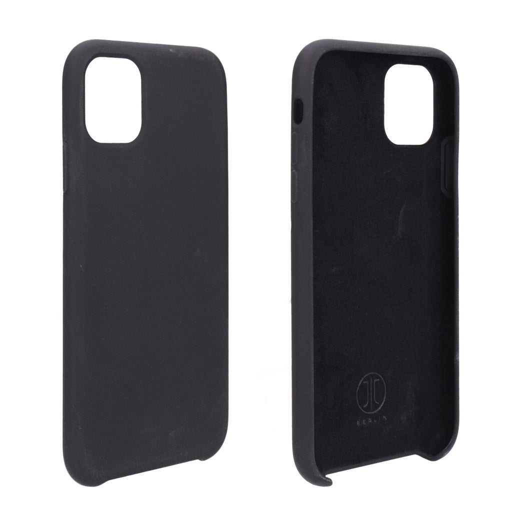 Produktbild Smartphone-Hülle - JT Berlin Steglitz Silikon BackCase Schwarz passend für Apple iPhone 11