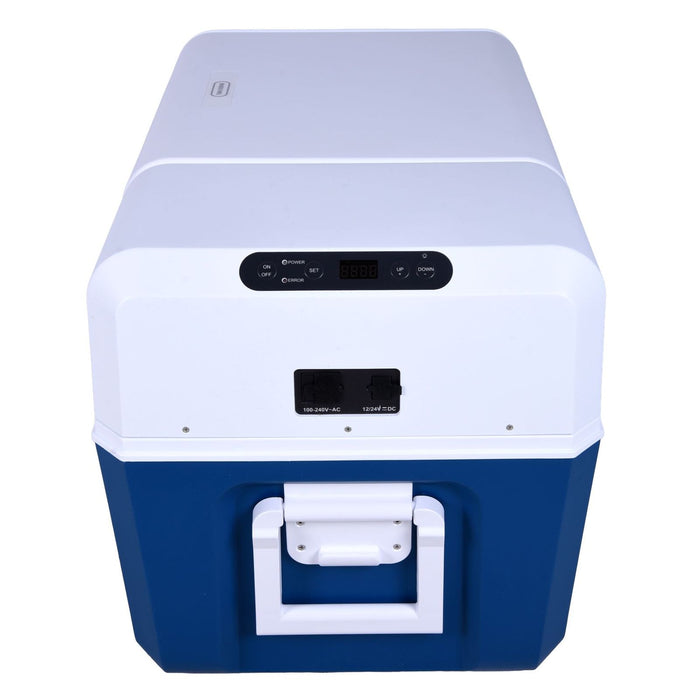 Mobicool MCF60 Kompressorkühlbox 58 L 12 V, 24 V, 100-240 V Blau, Weiß