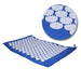 TP Akupressurmatte, Set mit Kissen und Tasche Blau Nagelmatte zur Entspannung und Massage, 68 x 42 cm