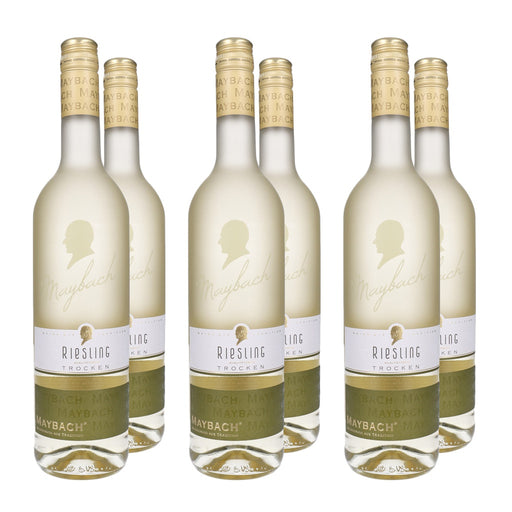 Produktbild Weißwein - Maybach Riesling Trocken 6 x 0,75 L