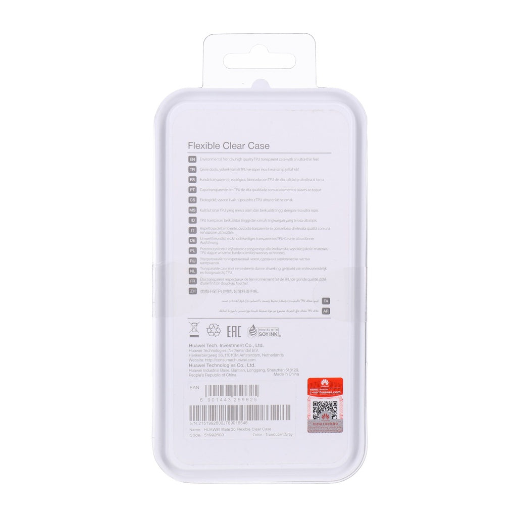 Produktbild Smartphone-Hülle - Huawei Mate 20 Flexible Clear Case