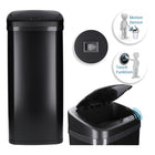 TP Sensor Mülleimer 30 L schwarz eckig