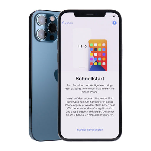 Produktbild Smartphone - Apple iPhone 12 Pro 128GB Pazifikblau