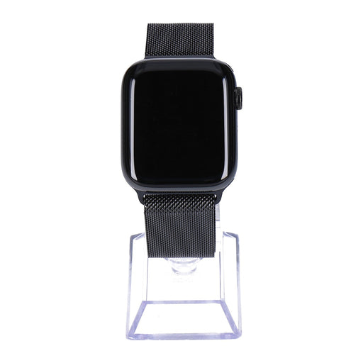 Produktbild Smartwatches - Apple Watch Series 5 44mm GPS + 4G Spacegrau Edelstahlgehäuse mit Milanaise Armband