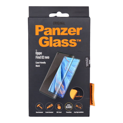 Displayschutz Oppo Find X2 neo Case Friendly schwarz