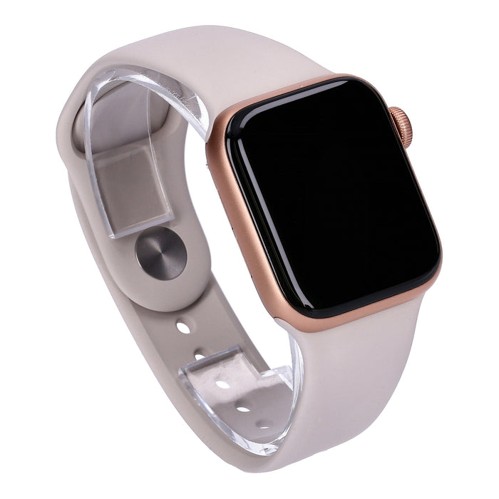 Apple Watch SE 40mm GPS + 4G Gold Aluminiumgehäuse mit Sportband Polarstern