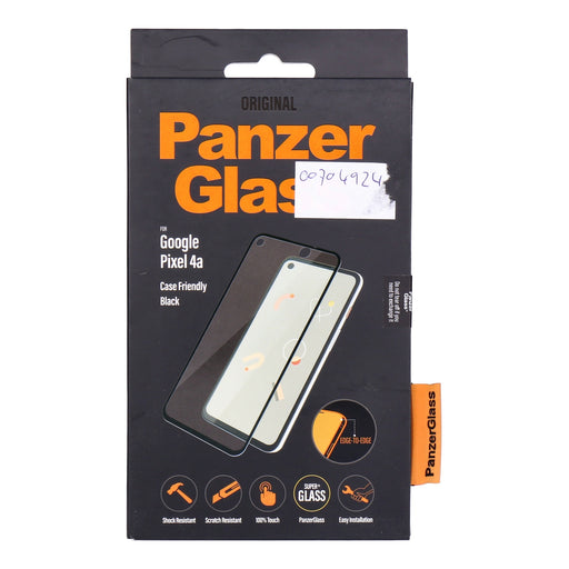 Produktbild Displayschutzfolie - PanzerGlass Google Pixel 4a Displayschutz schwarz Case Friendly E2E