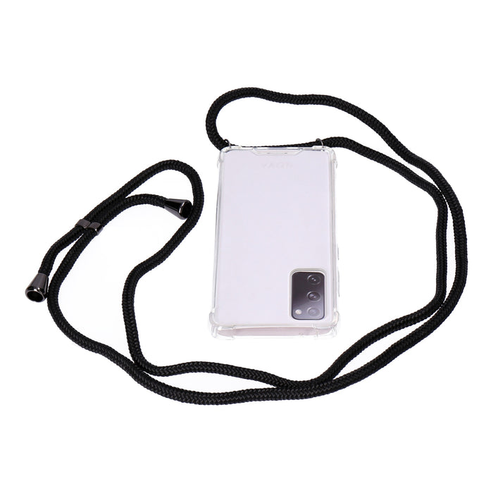 NOVA Necklace Case Handykette für Samsung Galaxy S20 FE Handykette mit Handyhülle transparent