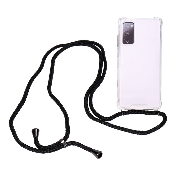 NOVA Necklace Case Handykette für Samsung Galaxy S20 FE Handykette mit Handyhülle transparent