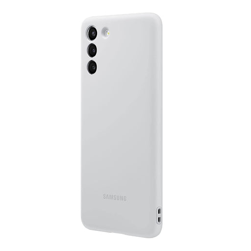Produktbild Smartphone-Hülle - Samsung Silicone Cover Hellgrau passend für Galaxy S21+