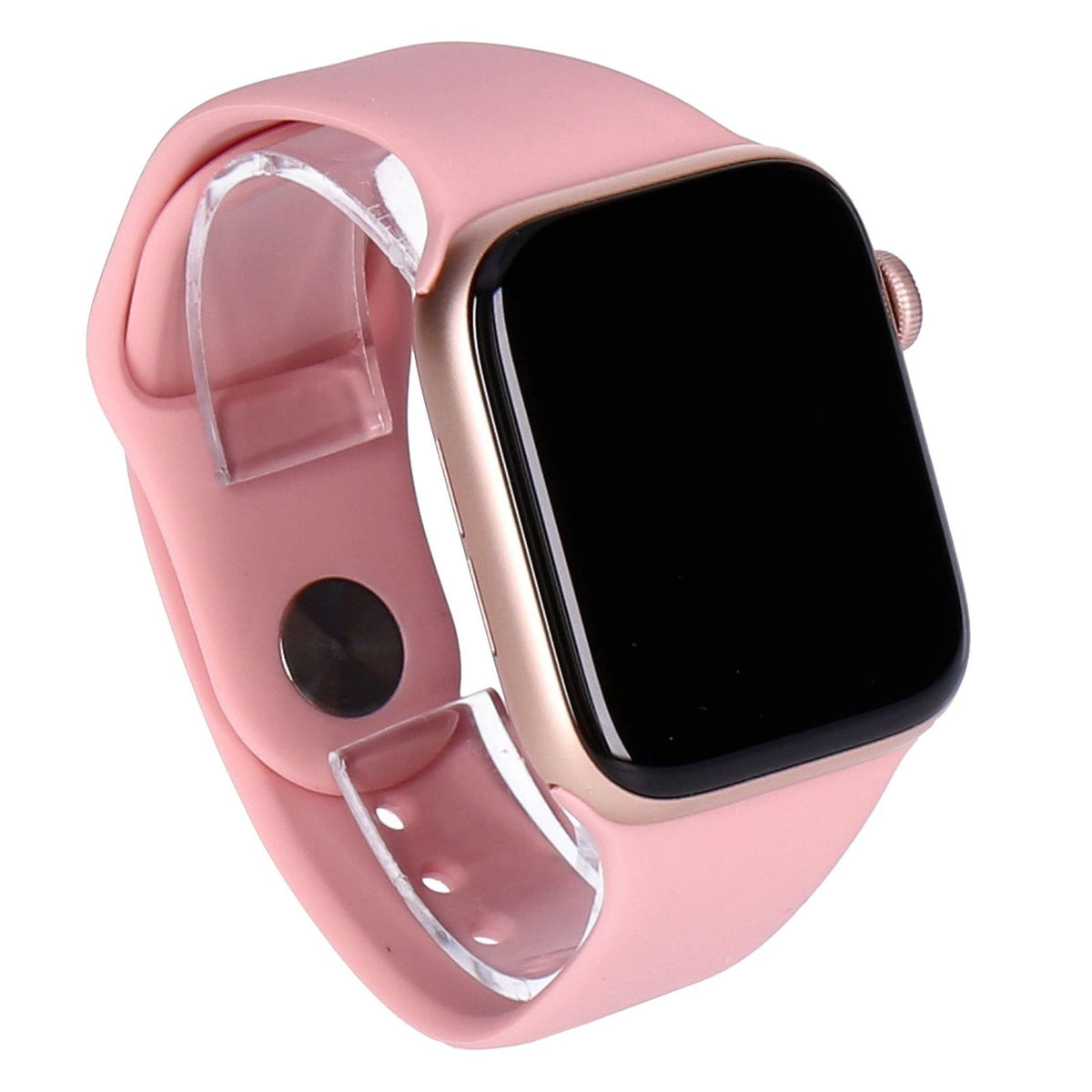 Produktbild Smartwatch - Apple Watch Series 6 44mm GPS Gold Aluminiumgehäuse mit Sportarmband Pink Sand