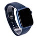 Apple Watch Series 7 45mm GPS Blau Aluminumgehäuse mit Sportarmband Blau