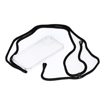 Neck Case Transparent / Schwarz passend für Apple iPhone 12/12 Pro