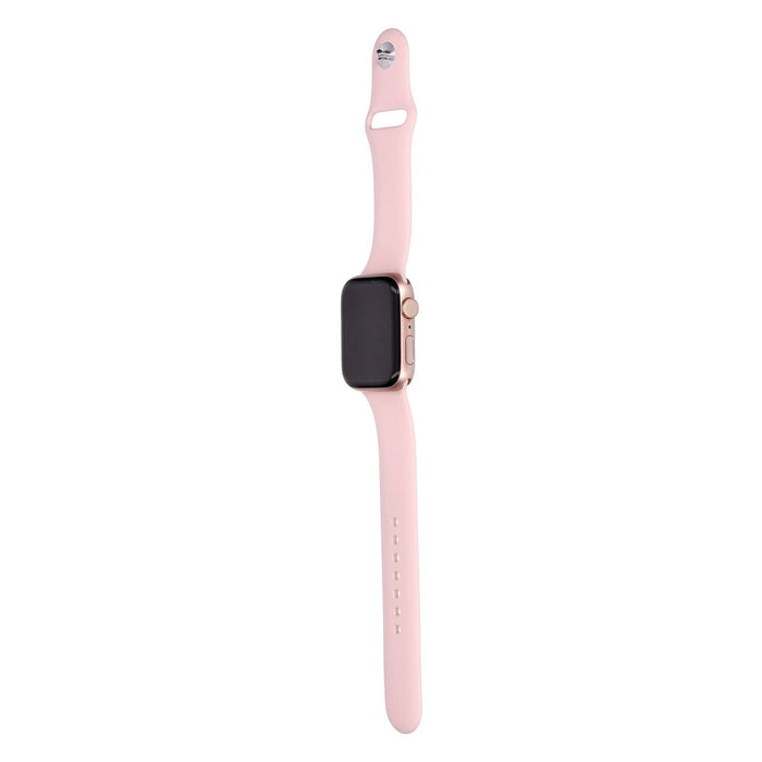 Apple Watch SE 44mm GPS Gold Aluminiumgehäuse mit Sportarmband Pink Sand