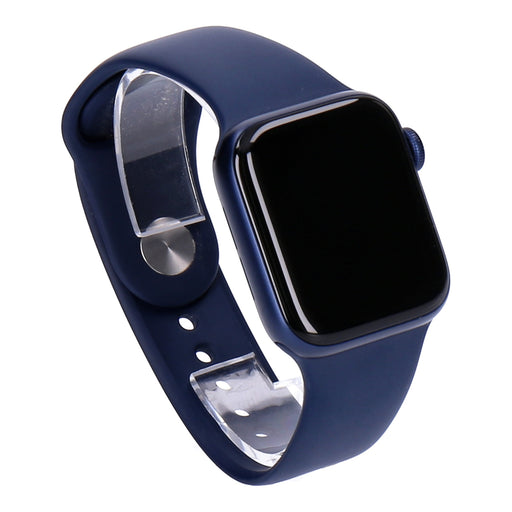 Produktbild Smartwatch - Apple Watch Series 6 40mm GPS + 4G Blau Aluminiumgehäuse mit Sportarmband Deep Navy