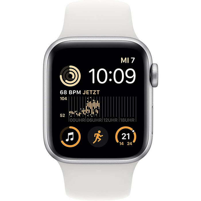 Apple Watch SE 2022 40mm GPS Polarstern Aluminiumgehäuse mit Sportarmband Polarstern