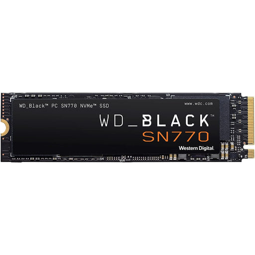 Produktbild interne SSD - WD_BLACK SN770 int. M.2 NVMe SSD 500GB